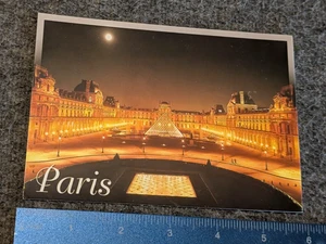Paris Der Louvre Farbfoto Postkarte Reise UNBESPIELT - Bild 1 von 12
