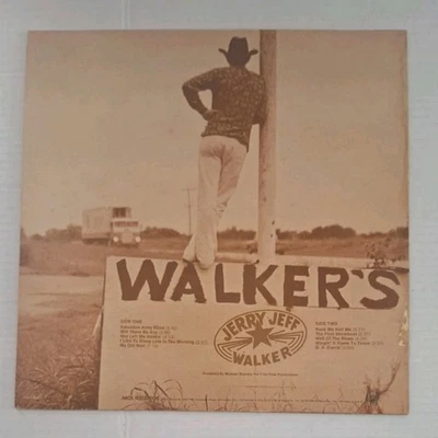 Jerry Jeff Walker Walker's Collectibles винтаж 1974 LP винил MCA-450 Outlaw   - Изображение 1 из 3