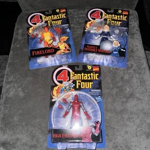 Lot Of 3 Marvel Legends Retro Fantastic Four 4 Action Figures 6” Hasbro New - Picture 1 of 9