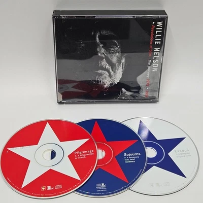 Willie Nelson - Revolutions Of Time...The Journey 1975-1993 3CD Box Set 1995 VG+ - Image 1 of 3