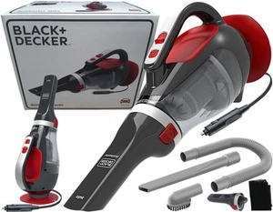 Black&Decker Auto-Handstaubsauger 12V Cyclonic-Funktion + Zubehör ADV1200-XJ - Bild 1 von 12