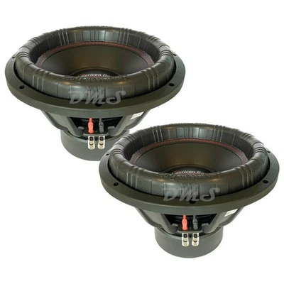 (2) American Bass XFL-1544 V2 | 15 Inch 3000W DVC 4 Ohm Car Subwoofers XFL 15v2 - Image 1 of 4