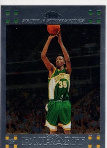 2007-08 Topps Chrome Kevin Durant #131 Rookie Card - Foto 1 di 2