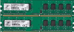 2GB 2x1GB PC2-5300 DDR2-667 G.SKILL GSKILL F2-5300PHU1-1GBNT Ram Memory Kit DIMM - Picture 1 of 3