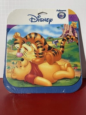 Fellowes Disney Tigger & Winnie The Pooh Desktop Mouse Pad New Sealed - Image 1 of 2