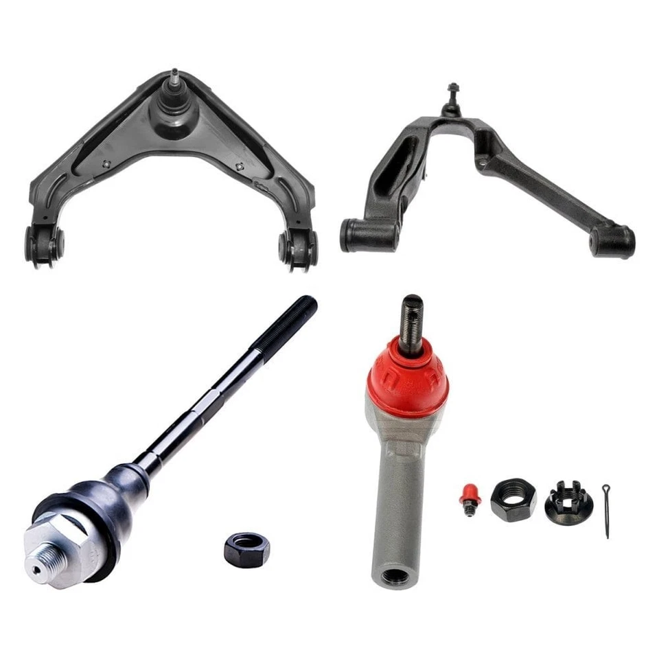 For Chevy Silverado 1500 HD 01-06 Control Arm with Ball Joint and Tie Rod End - Imagem 1 de 1