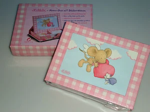 LILLEBI NICI MEMO - BOX MIT BILDERRAHMEN NEU & OVP ROSA MIT SCHUTZENGEL MOTIV. # - Picture 1 of 1