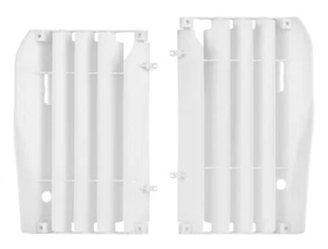 Persianas de radiador Honda protectores de rueda CRF 450 R 2003-2004 OEM blanco motocross - Imagen 1 de 1