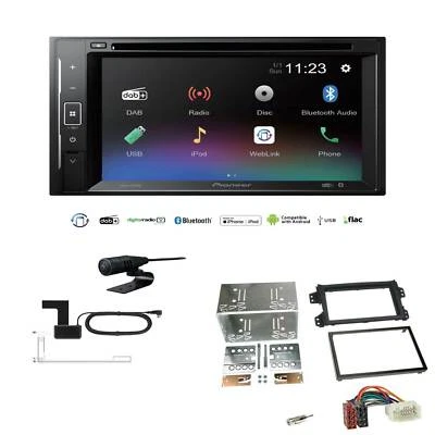 Pioneer Autoradio 2-DIN Bluetooth DVD DAB für Suzuki Splash 2008-2014 schwarz - Bild 1 von 4