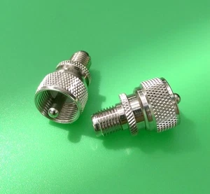 (1 Stück) Mini UHF Buchse auf UHF Stecker - USA Verkäufer - Bild 1 von 2