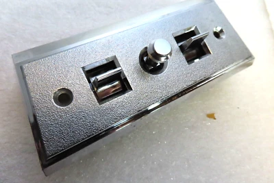 AMC Eagle 1980-1987 asiento eléctrico panel interruptor bisel de control carcasa OEM AMC Foto 1 de 4