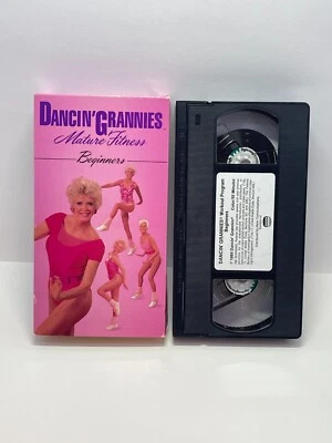 Dancin' Grannies - Mature Fitness - Beginners 1989 - Maier Group - VHS Tape - Image 1 of 4