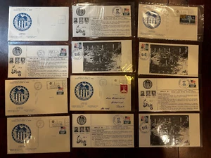 Apollo 16 Space April 1972 VIP CARDS + 18 Mission Dates Kennedy Space Center FL - Picture 1 of 4