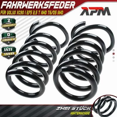 2X Ressorts De Suspension Arrière Pour Volvo XC90 I 275 2.5 T AWD T6/D5 AWD - Photo 1/4