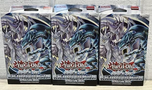 3x Saga of the Blue Eyes White Dragon Structure Deck Yugioh YU-GI-OH! TCG NEW - Picture 1 of 1