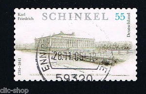 GERMANIA UN FRANCOBOLLO KARL FRIEDRICH SCHINKEL AUTOADESIVO 2006 usato - Foto 1 di 1