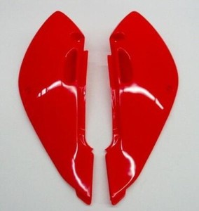 UFO HO04650-070 Replacement Plastic FOR HONDA RAD CVR CRF230 RED UFO HO04650-070 Replacement Plastic FOR HONDA RAD CVR CRF230 RED