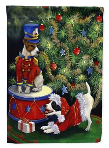 Jack Russell Christmas My Gift Flag Canvas Large House Size PPP3107CHF - Picture 1 of 4
