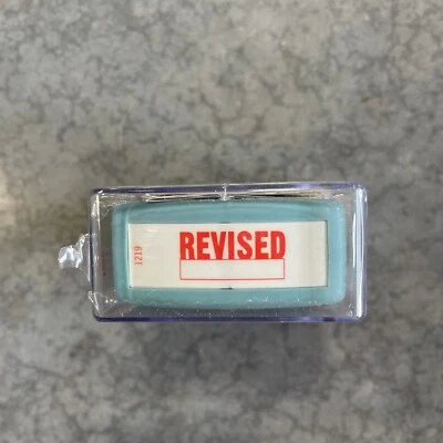 Shachihata XStamper Red Pre-Inked REVISED Stamper #1219 NOS - Image 1 of 4