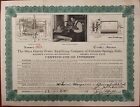 USA 1923 Schwerkraft Power Motor 100 Dollar Scripophilie Magazin Anleihe Aktienaktie