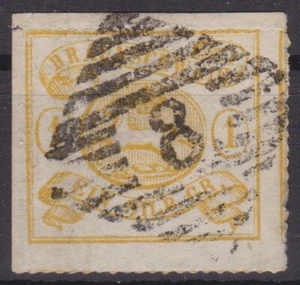 == AD Braunschweig Mi. 14A sello de número de viga, gato 180 € == - Imagen 1 de 1
