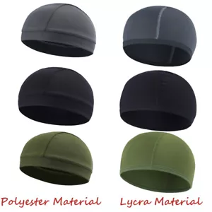 Cappello Biker Poliestere Cappello Teschio Testa Moto Wrap Du Doo Do Rag Beanie - Foto 1 di 28