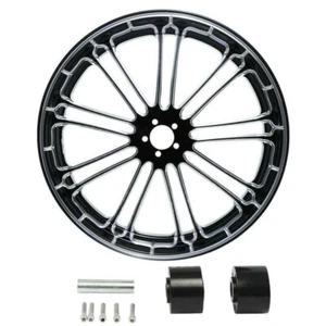 18" X 3.5'' Front Wheel Rim & Dual Disc Hub Fit For Harley Road Glide 2008-2024 - Picture 1 of 12