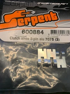Serpent Clutch shoe 3-pin alu 7075 (3) 600884 - Picture 1 of 1