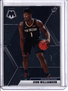 2019-20 MOSAIC ROOKIE ZION WILLIAMSON #209 - Picture 1 of 2