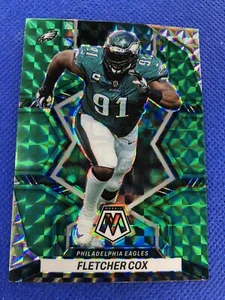 2022 #160 Fletcher Cox Panini mosaico de fútbol americano verde mosaico Prizm - Imagen 1 de 2