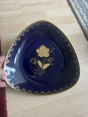Schale Weimarer Porzellan  Echt Kobalt - Bild 1 von 4