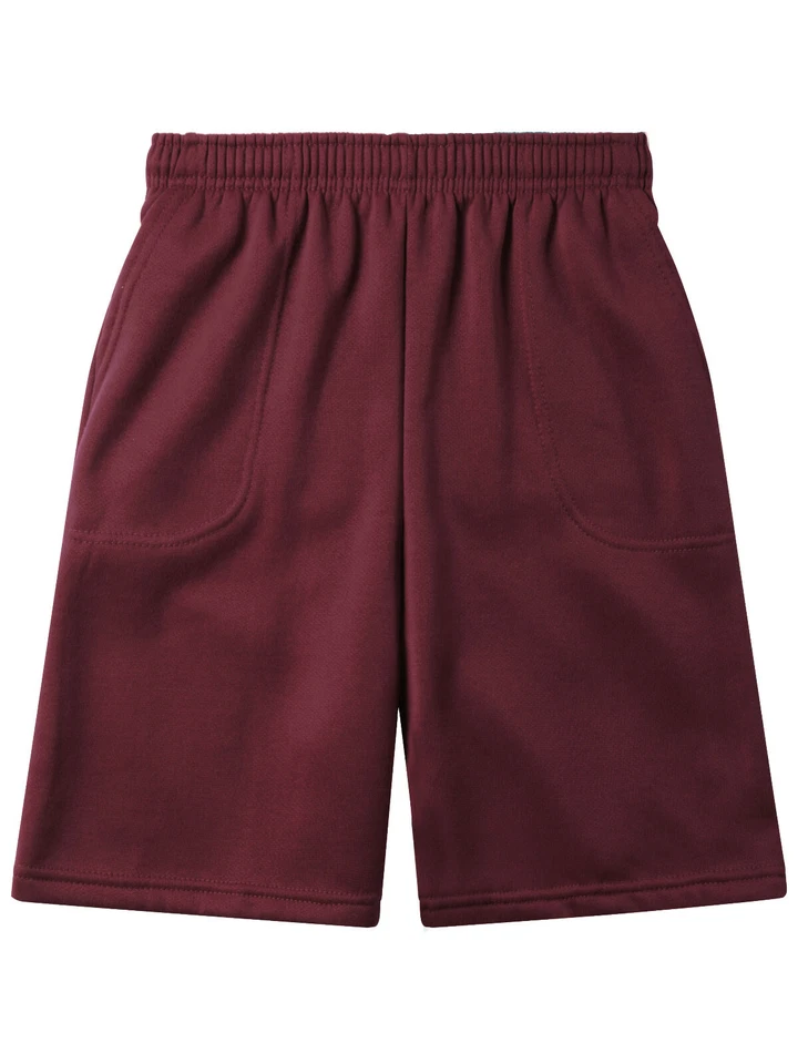 Shorts de moletom masculino de lã escovado leve calças joggers S 5XL bolsos laterais - Imagem 1 de 2