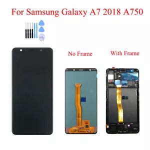 For Samsung Galaxy A7 A750 SM-A750F A750FN LCD Touch Screen Assembly + Frame - Picture 1 of 12