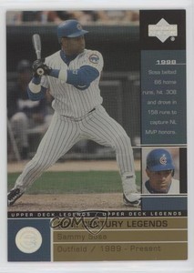 2000 Upper Deck Legends 20th Century Commemorative Collection /100 Sammy Sosa
