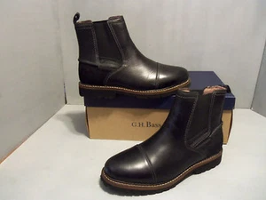 Men's G.H. Bass Erving Ankle Boots New In Box Colors Brown Black Sizes NIB - Picture 1 of 2
