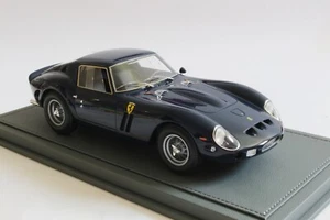BBR BBR1807B1 Ferrari 250 GTO in dark blue with dust cover LE 108 1:18 - Bild 1 von 8