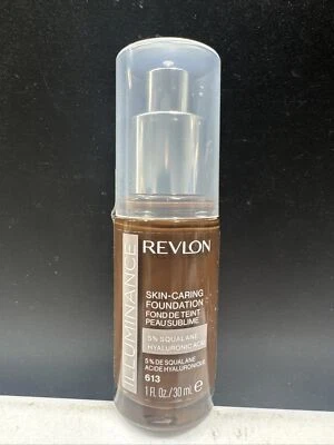 Revlon Illuminance Skin-Caring Liquid Foundation Medium Coverage 613-Honey Java - Image 1 of 4