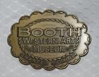 Booth Western Art Museum Charter Member Plaque Trivet? - Could Be Belt Buckle