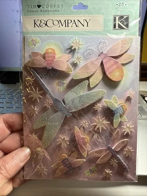 Tim Coffey Grand Adhesions DRAGONFLY 28 PIeces - Image 1 of 2