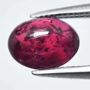 💎 1.01ct Natural Red Burmese Ruby Oval Cabochon - Heated Only No Glass Gemstone - Picture 1 of 4