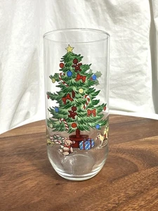 Vintage Luminarc CHRISTMAS TREE NOEL 16 Unzen Trinkgläser - 10 verfügbar - Bild 1 von 8