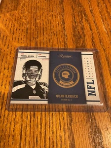 K251,159 - 2012 Prestige NFL Passport #31 Russell Wilson - Picture 1 of 4