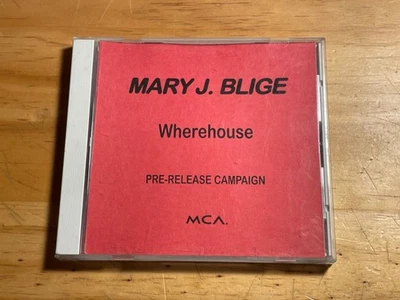 Mary J. Blige – Wherehouse CD-r MCA 1999 DJ PROMO mixtape for "Mary" album Foto 1 de 3