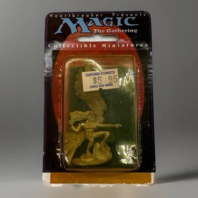 Magic the Gathering Metal Miniature Guardian Angel Heartbreaker Collectible 9104 - Image 1 of 2