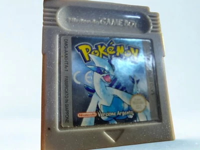 Pokémon version argentée Nintendo Gameboy NGB | livraison rapide originale - Photo 1/4