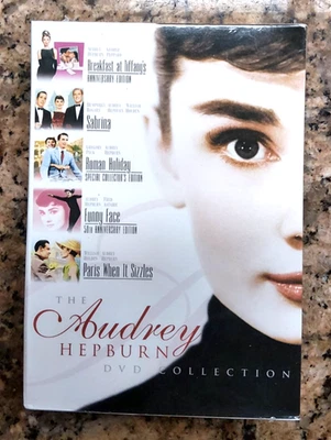 The AUDREY HEPBURN COLLECTION 5 DVD DISCS TOTAL ! BRAND NEW SEALED - Image 1 of 4
