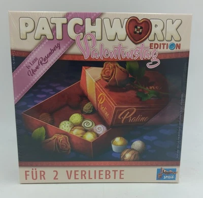 Patchwork Valentinstag Edition für 2 Verliebte Rosenberg Spiel Lookout Games NEU - Bild 1 von 3