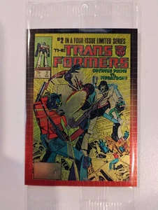 OPTIMUS VS MEGATRON 2024 Dynamite Transformers 40th Anniv.Silver Foil Card 5/5 - Bild 1 von 1