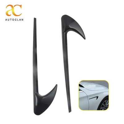 2 x molduras de guardabarros de ventilación lateral aptas para Mercedes-Benz CLA35 AMG CLA45 AMG CLA200 Foto 1 de 4