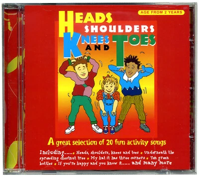 Heads Shoulders Knees and Toes CD   Fun activity songs for kids  *NEW & WRAPPED* - Изображение 1 из 3